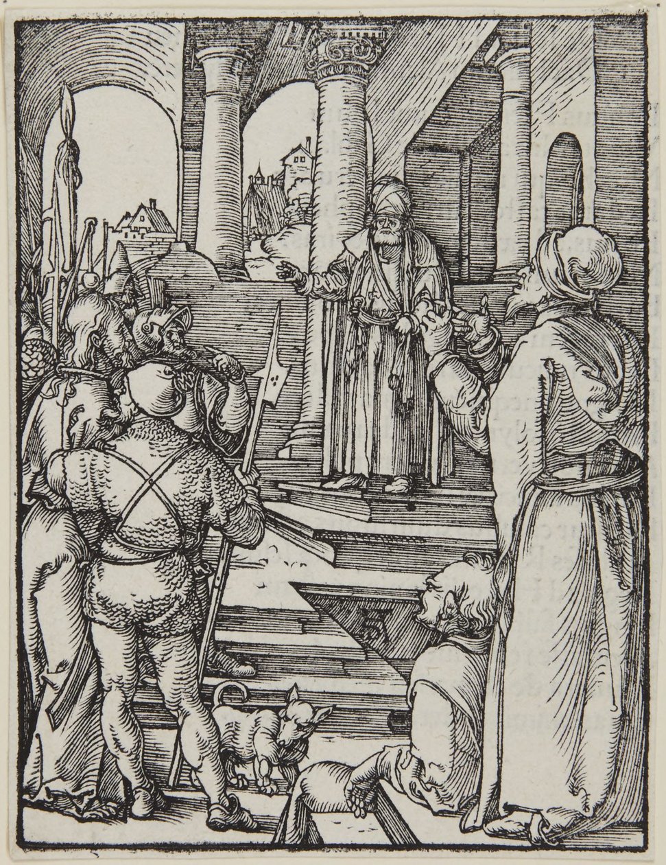 Cristo davanti a Pilato da Albrecht Dürer
