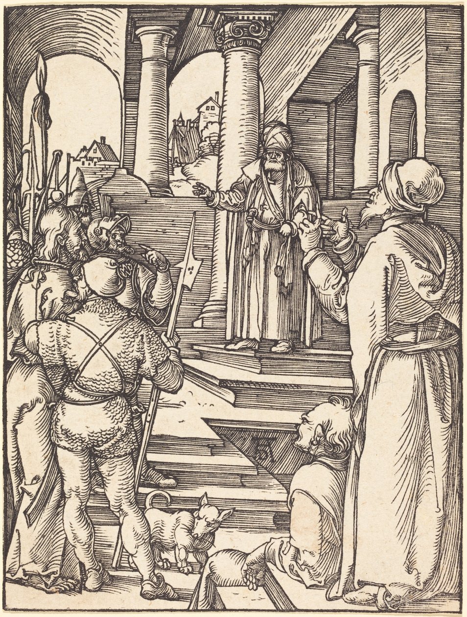 Cristo davanti a Pilato da Albrecht Dürer