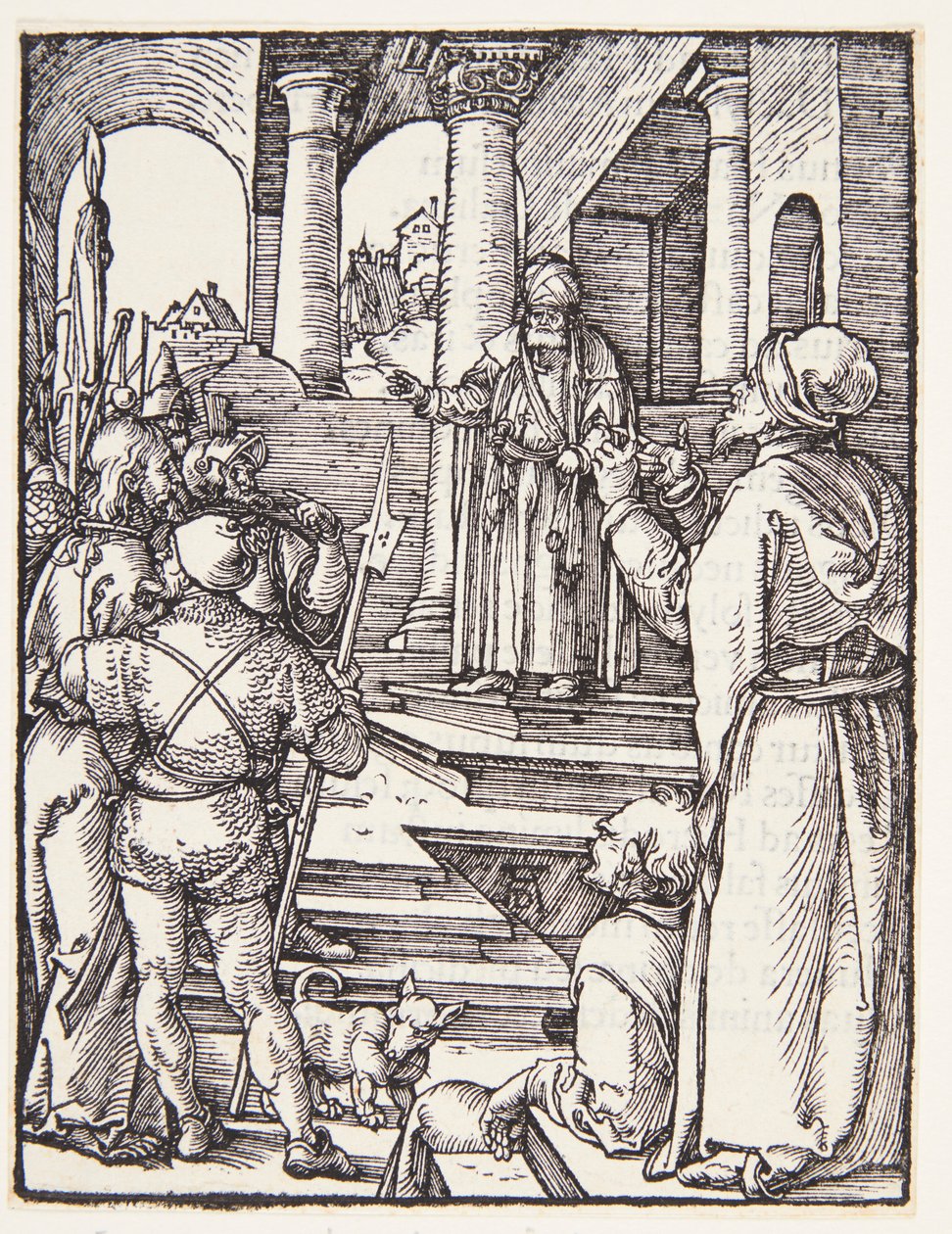 Cristo davanti a Pilato da Albrecht Dürer