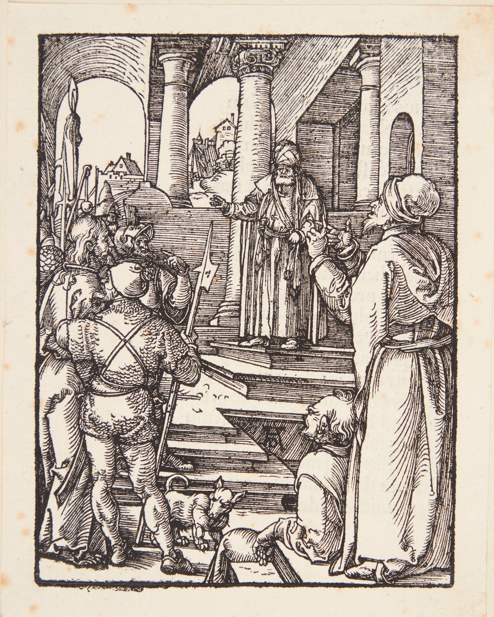 Cristo davanti a Pilato da Albrecht Dürer