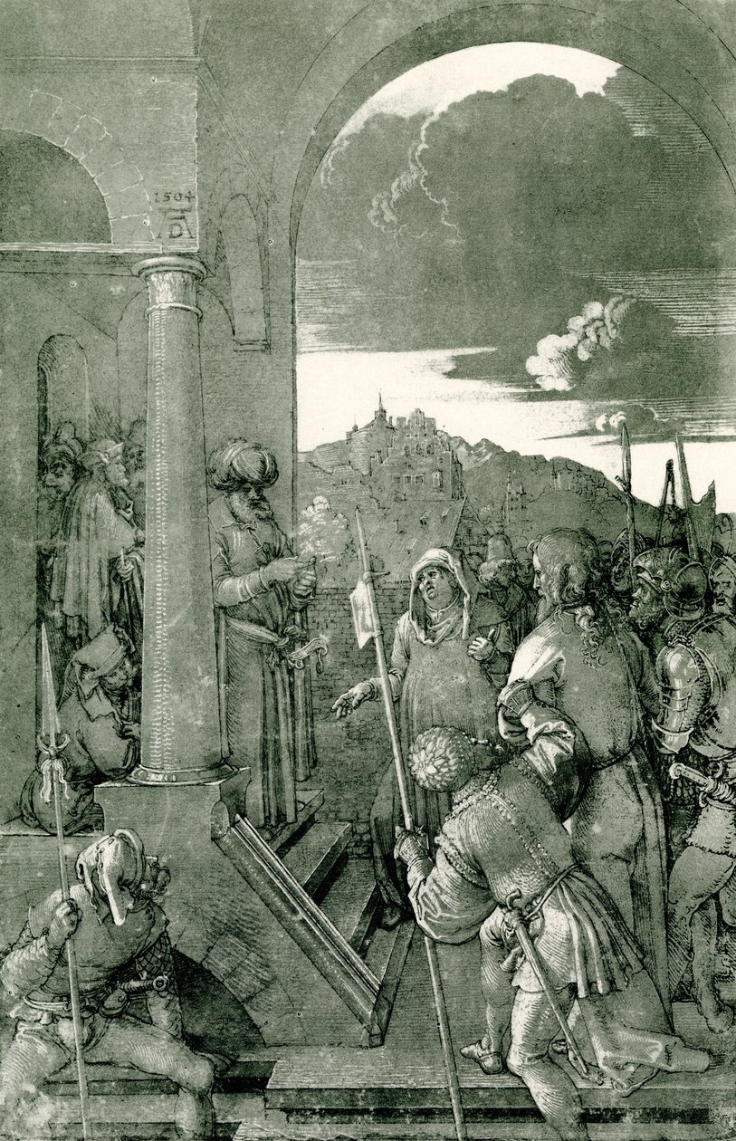 Cristo davanti a Pilato da Albrecht Dürer