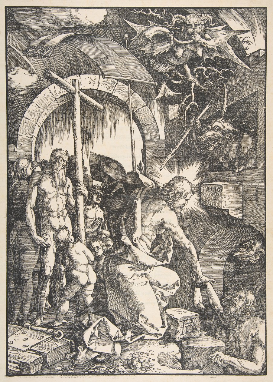 Cristo nel Limbo, da "La Grande Passione" da Albrecht Dürer