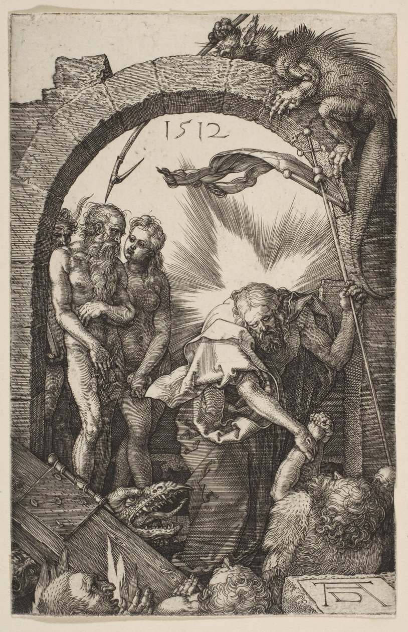 Cristo nel Limbo, dalla Passione da Albrecht Dürer