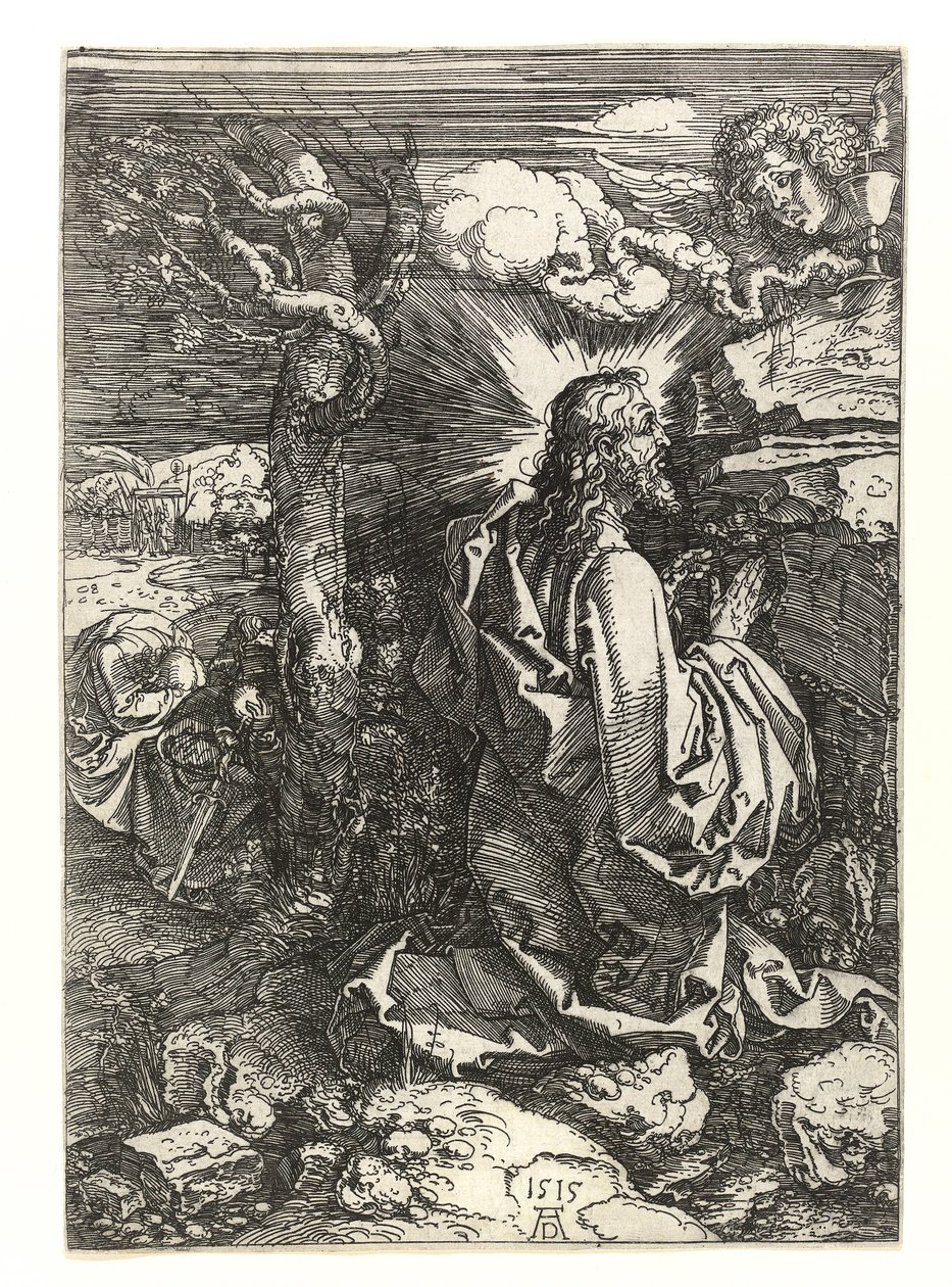 Cristo nel giardino degli ulivi, 1515 da Albrecht Dürer