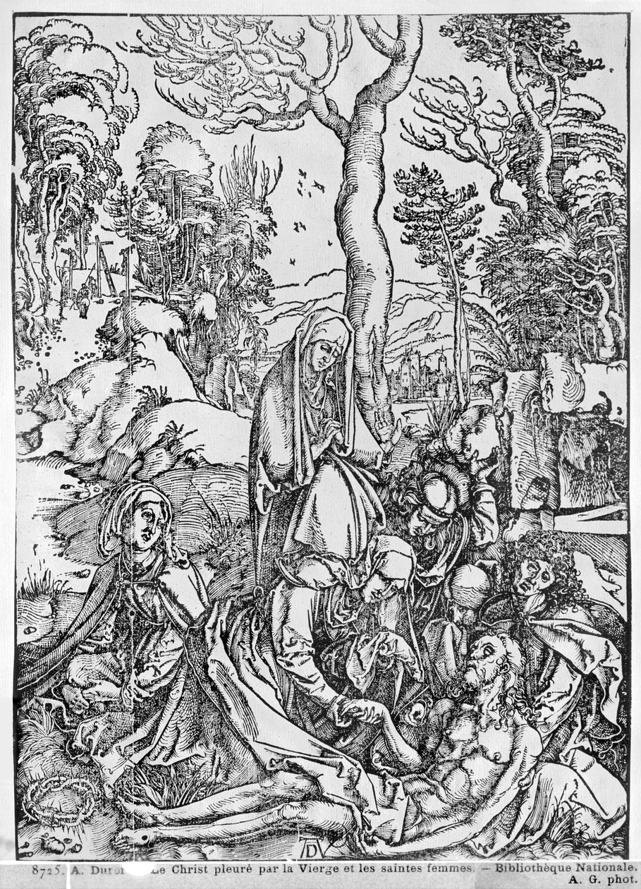 Cristo pianto dalla Vergine e dalle sante donne, dalla serie 