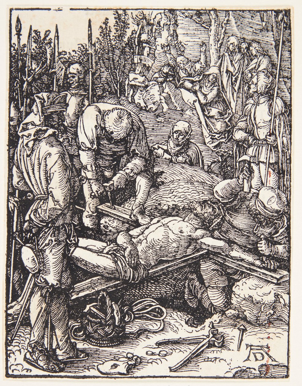 Cristo inchiodato alla croce da Albrecht Dürer