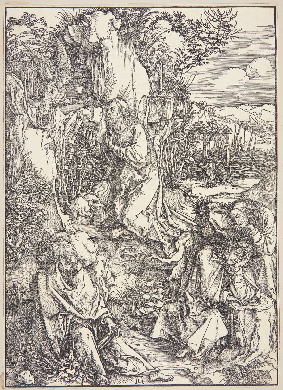 Cristo sul Monte degli Ulivi da Albrecht Dürer