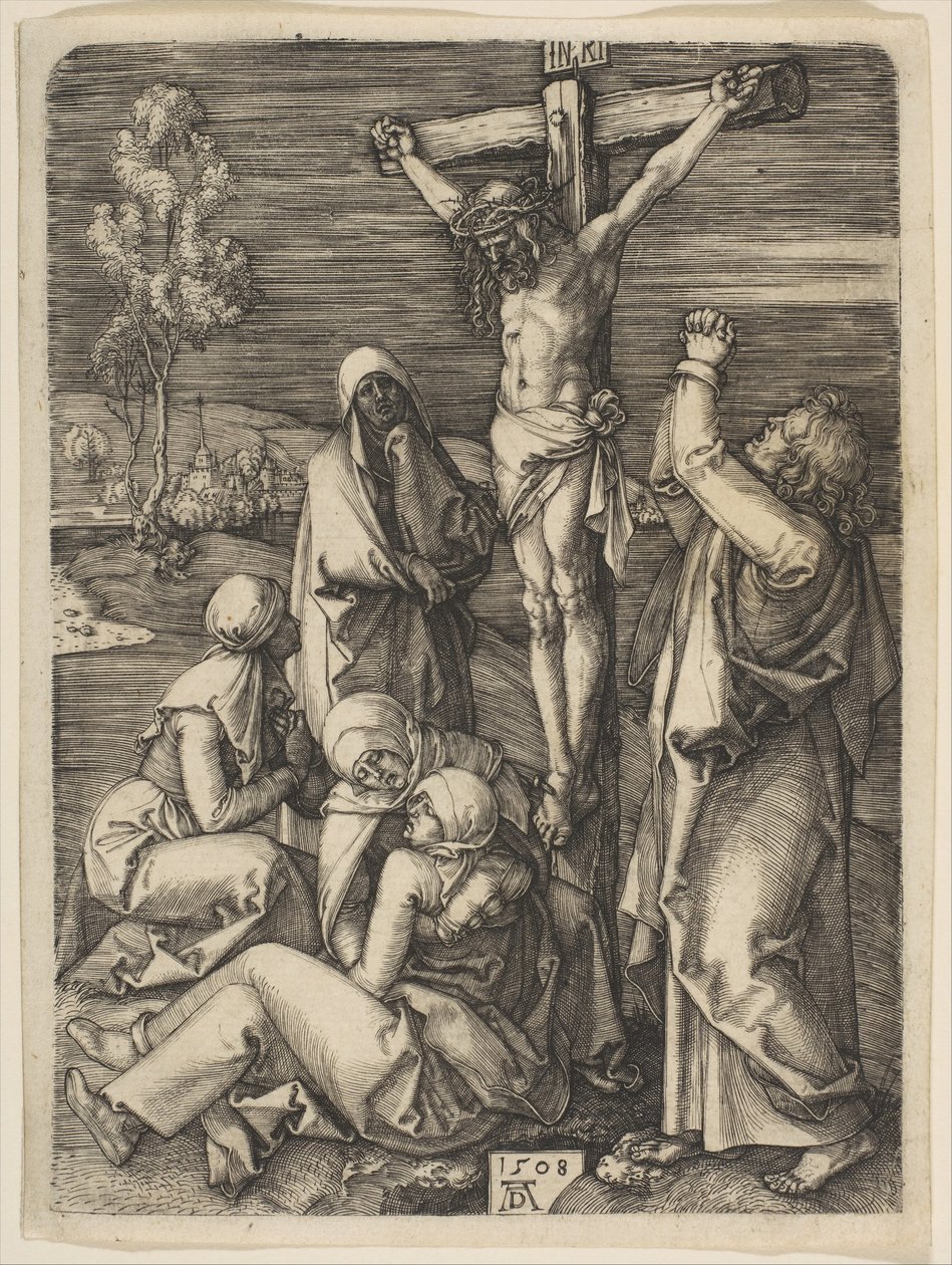 Cristo sulla croce, 1508 da Albrecht Dürer