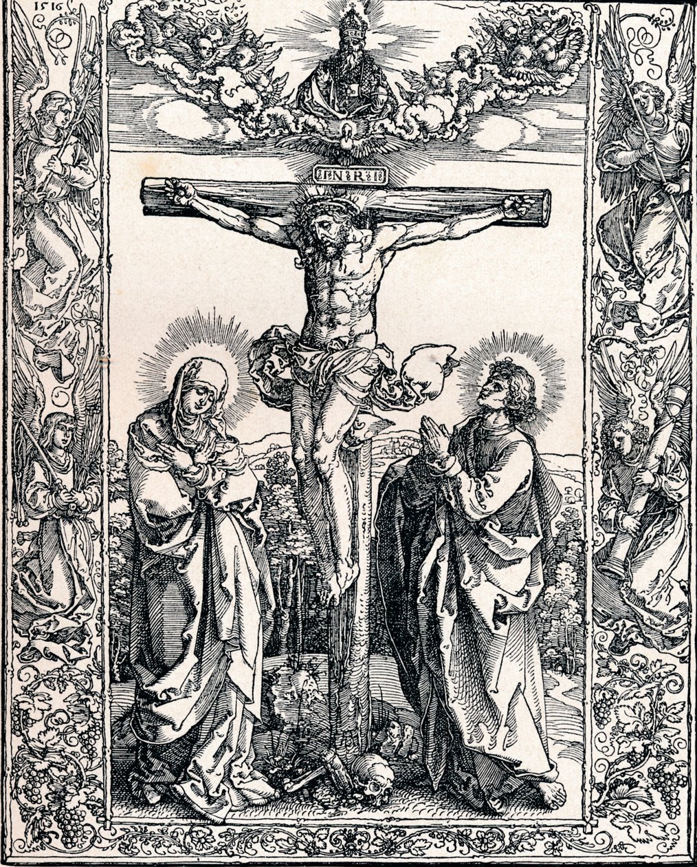 Cristo sulla croce, 1516 da Albrecht Dürer