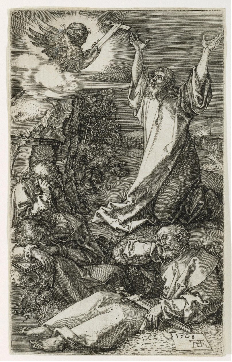 Cristo sul Monte degli Ulivi da Albrecht Dürer