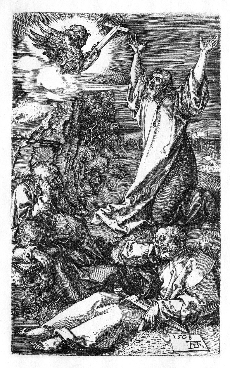 Cristo sul Monte degli Ulivi da Albrecht Dürer