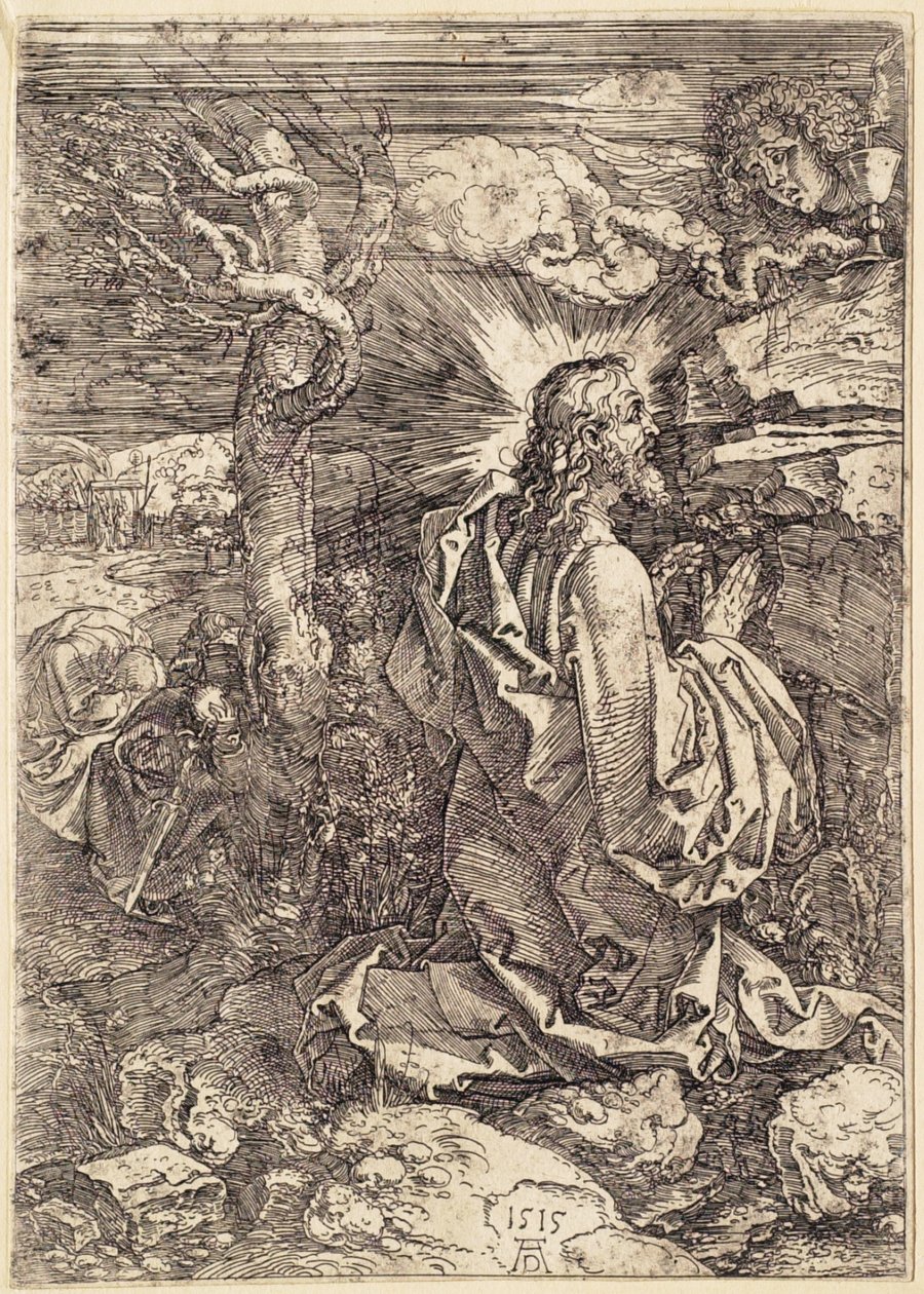 Cristo sul Monte degli Ulivi da Albrecht Dürer