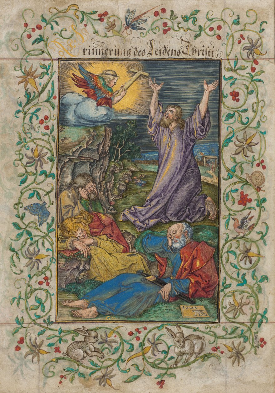 Cristo sul Monte degli Ulivi da Albrecht Dürer