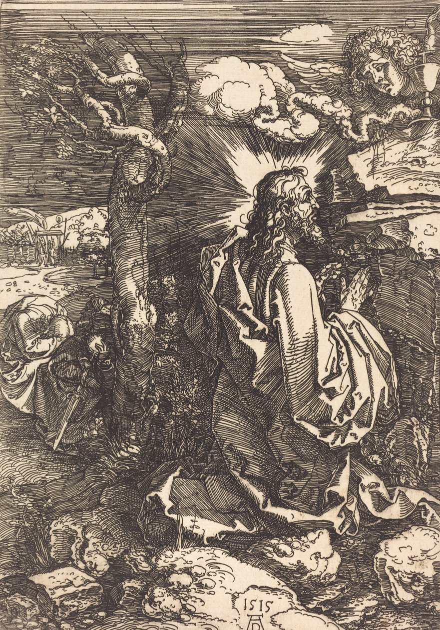 Cristo sul Monte degli Ulivi da Albrecht Dürer