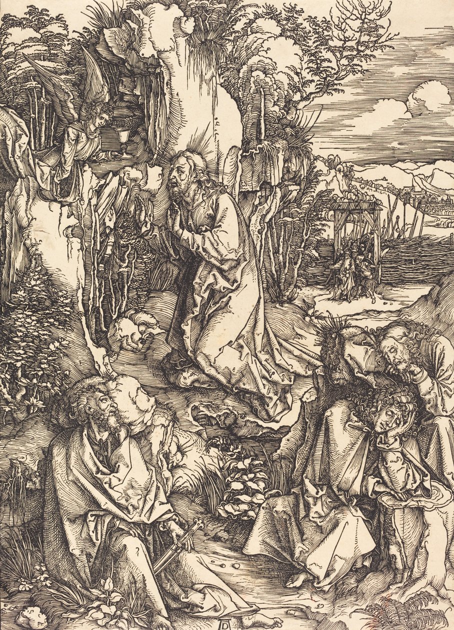 Cristo sul Monte degli Ulivi, c. 1497 da Albrecht Dürer