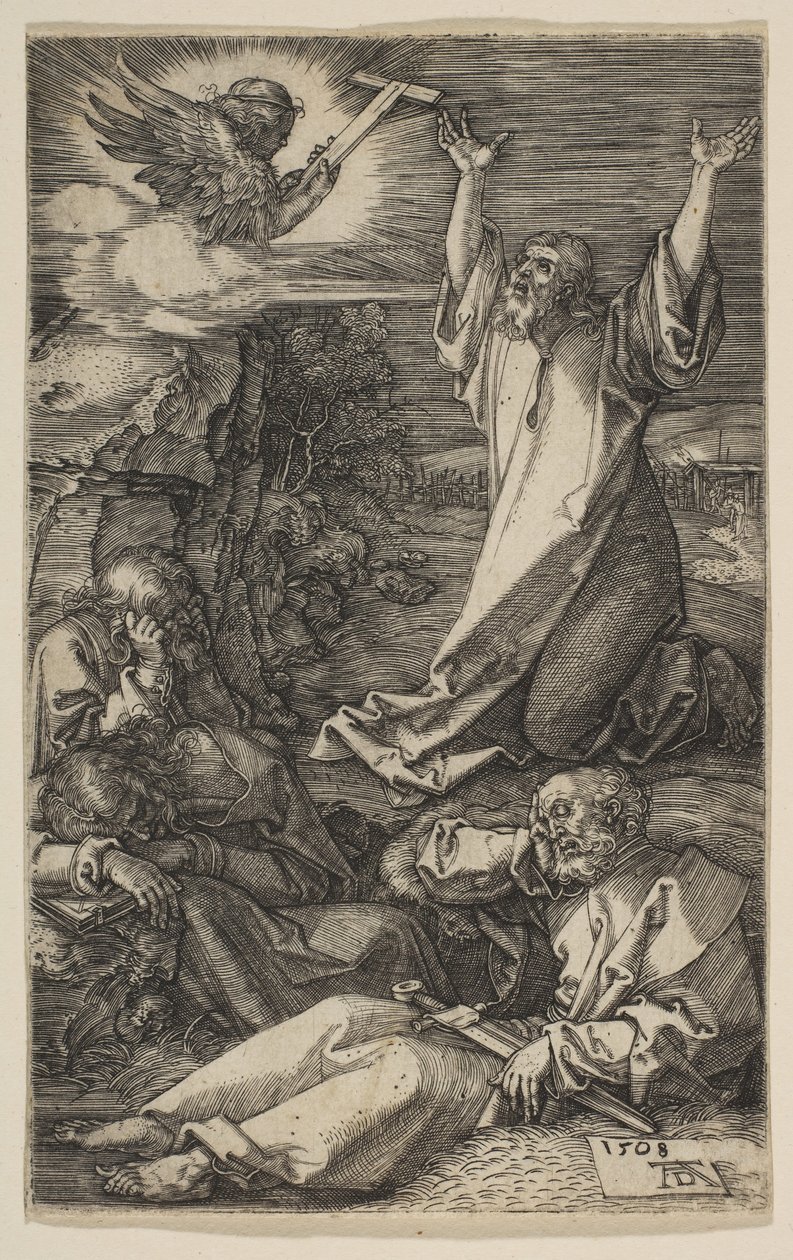 Cristo sul Monte degli Ulivi da Albrecht Dürer
