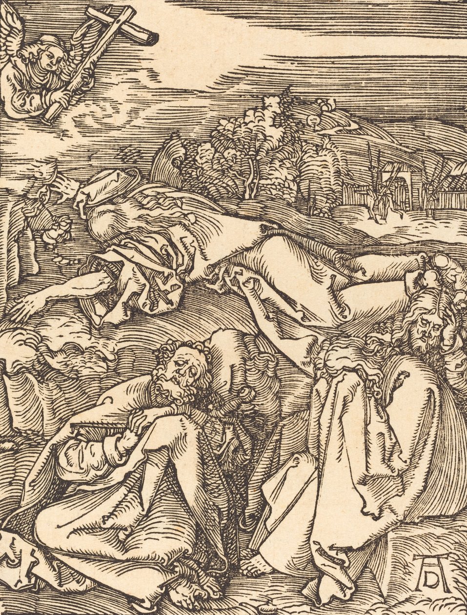 Cristo sul Monte degli Ulivi, probabilmente c. 1509-1510 da Albrecht Dürer