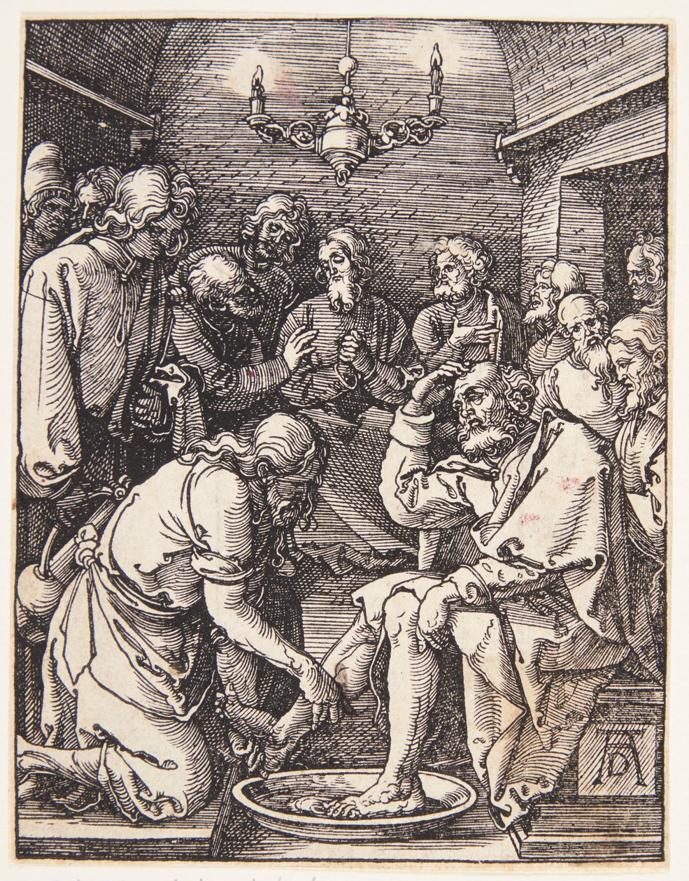 Cristo che lava i piedi a San Pietro da Albrecht Dürer
