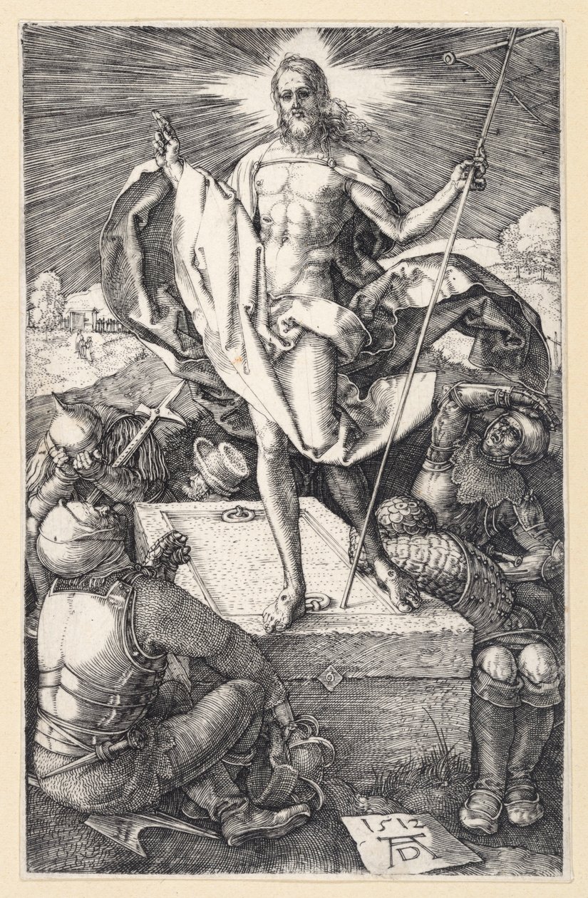 La risurrezione di Cristo (Passione incisa) da Albrecht Dürer