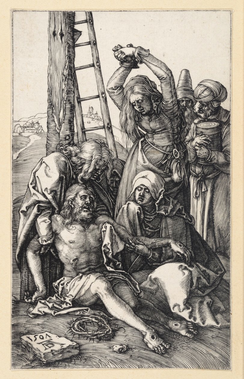 Compianto sul Cristo (Passione incisa) da Albrecht Dürer