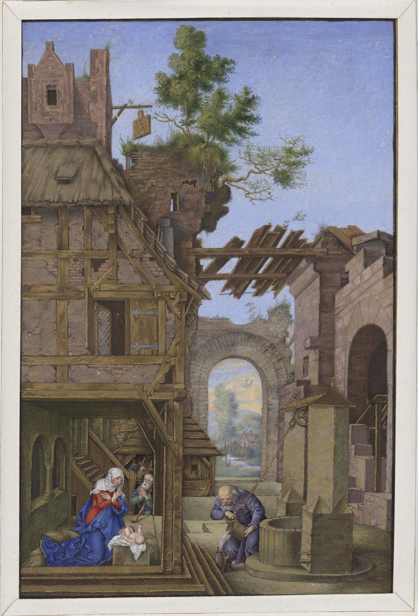 La nascita di Cristo da Albrecht Dürer