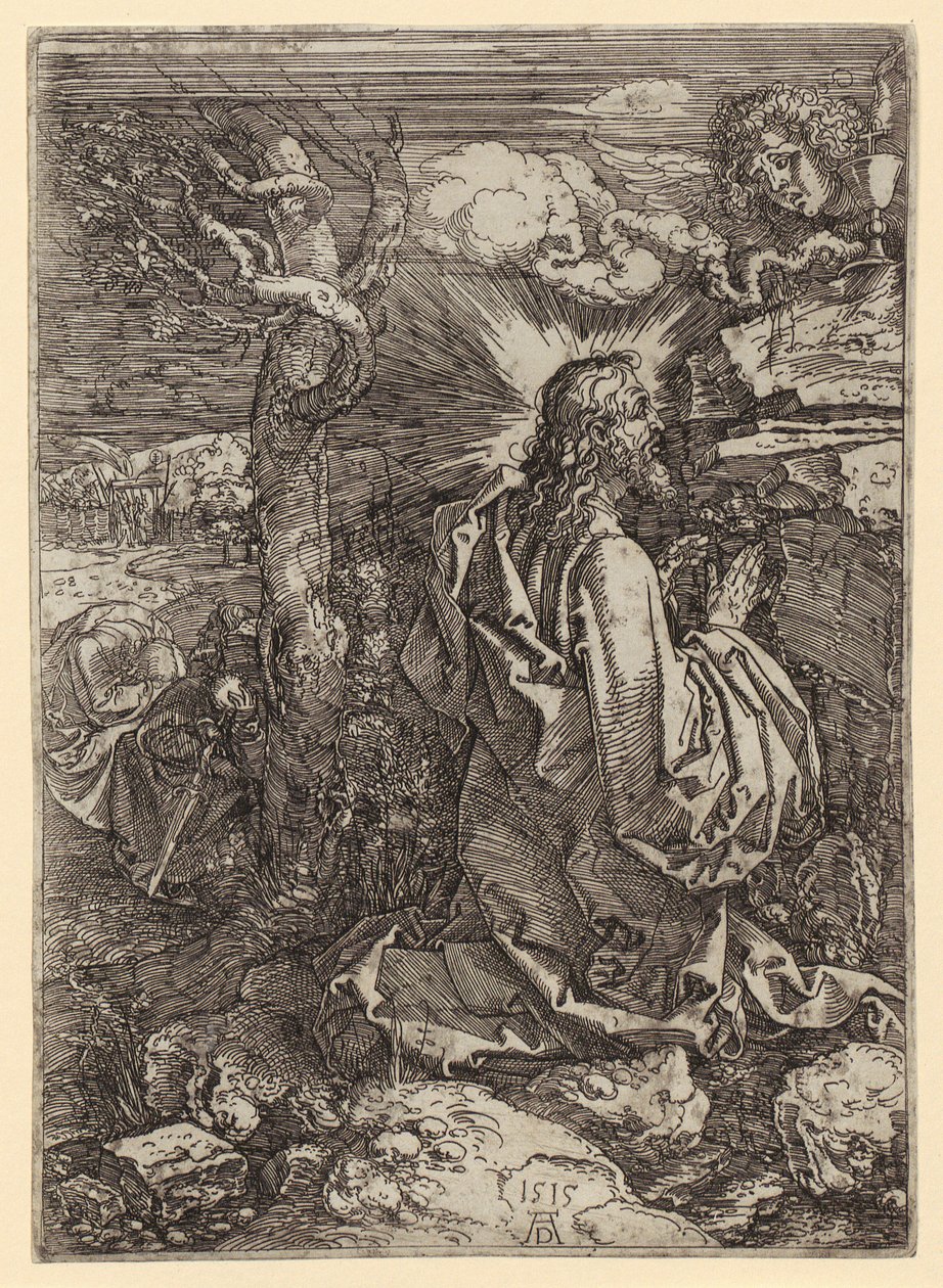 Cristo sul Monte degli Ulivi da Albrecht Dürer
