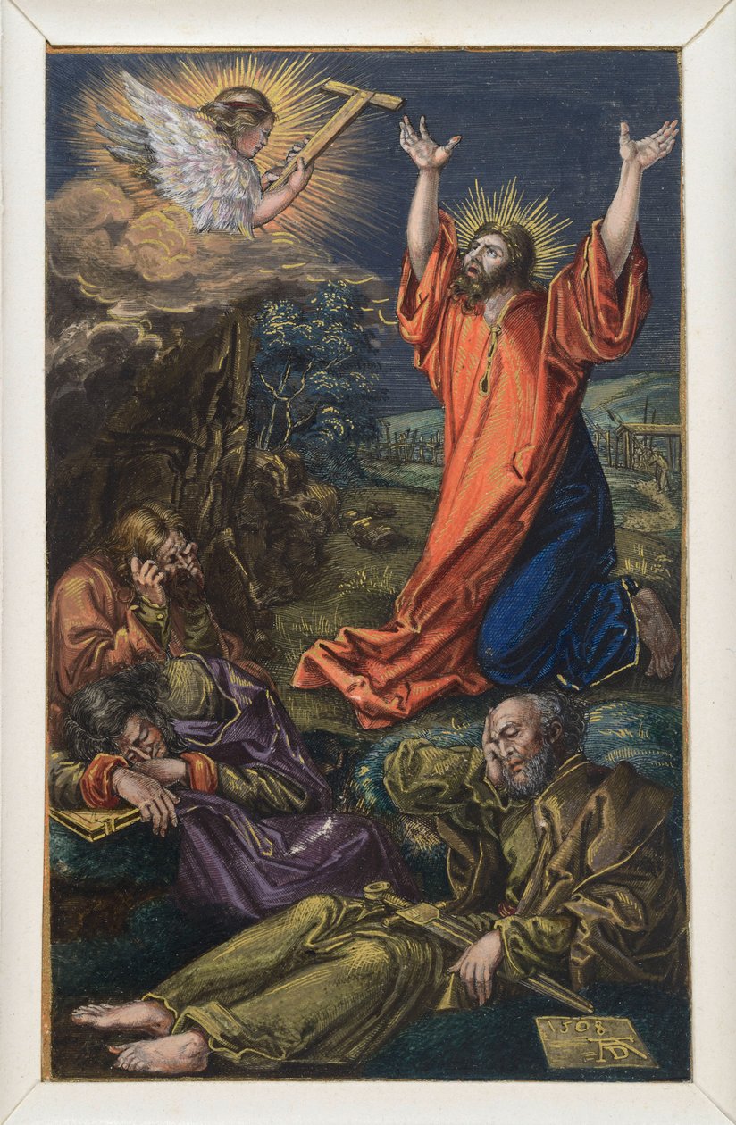 Cristo sul Monte degli Ulivi da Albrecht Dürer