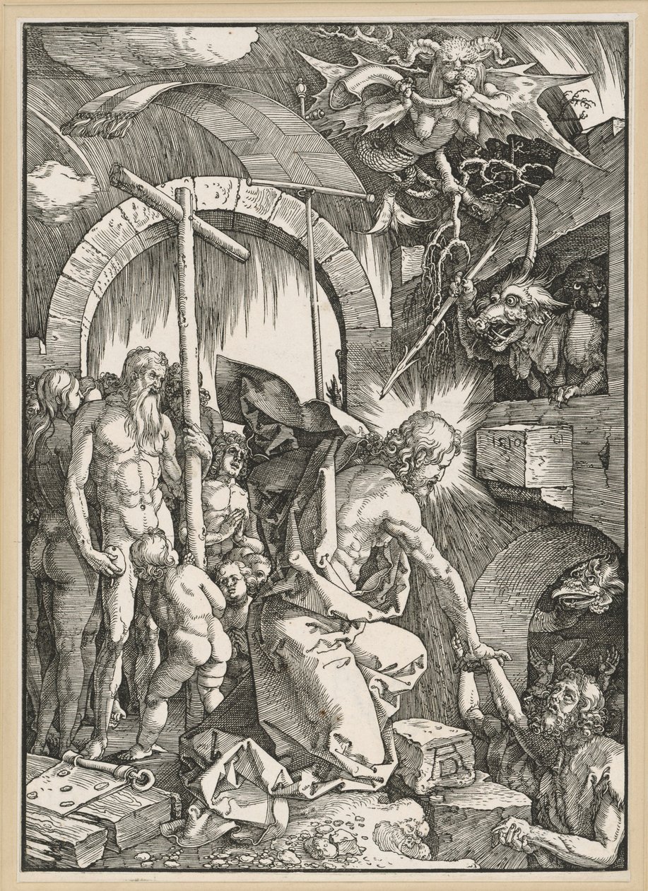 Cristo nel Limbo (Grande Passione) da Albrecht Dürer