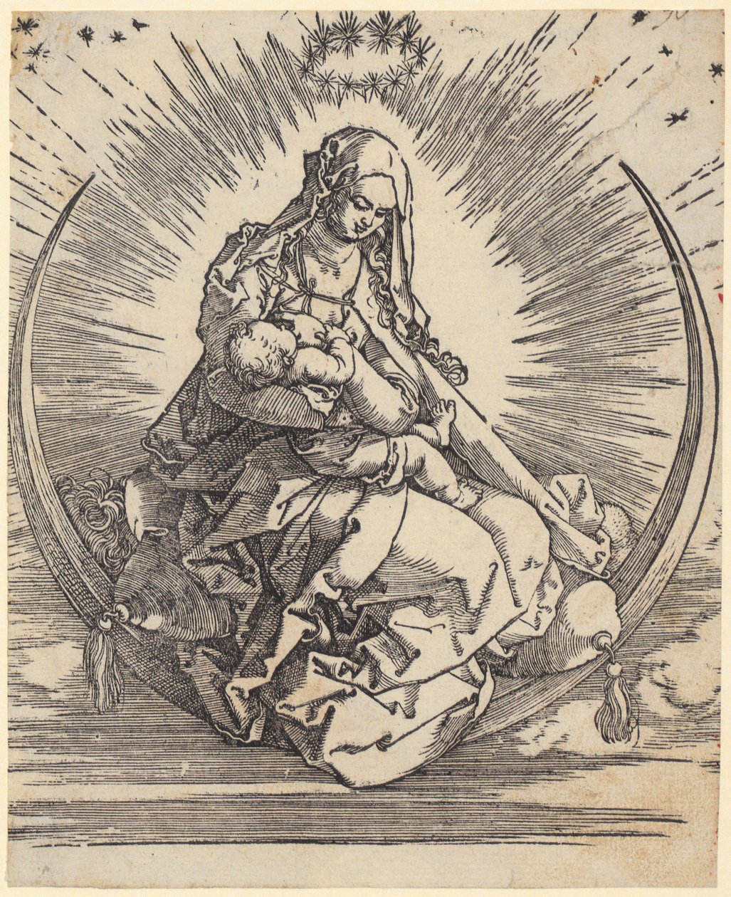 Cristo nel limbo, foglio 11 della serie "La Grande Passione" da Albrecht Dürer