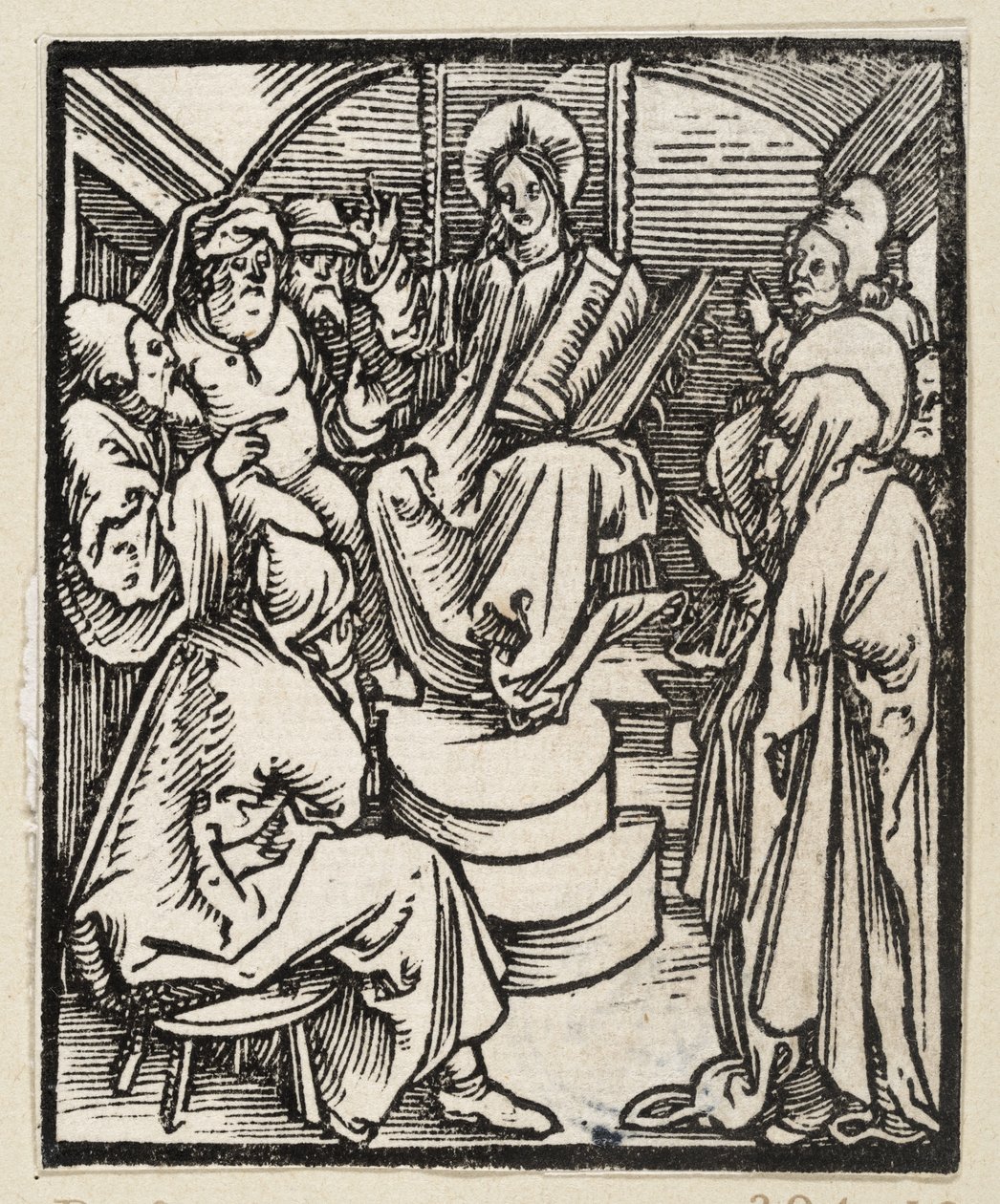 Cristo tra i dotti (43 temi religiosi) da Albrecht Dürer