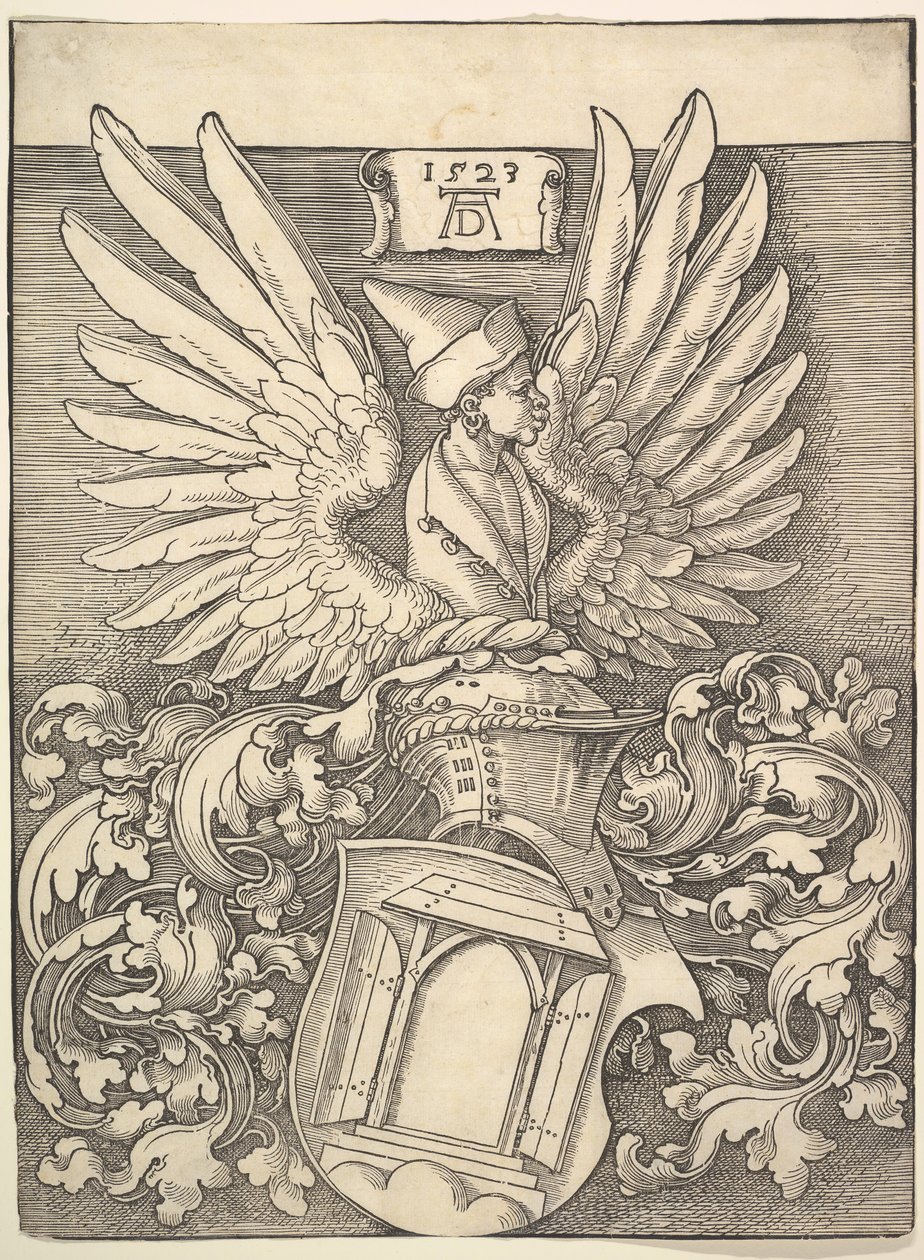 Stemma di Albrecht Dürer, 1523 da Albrecht Dürer