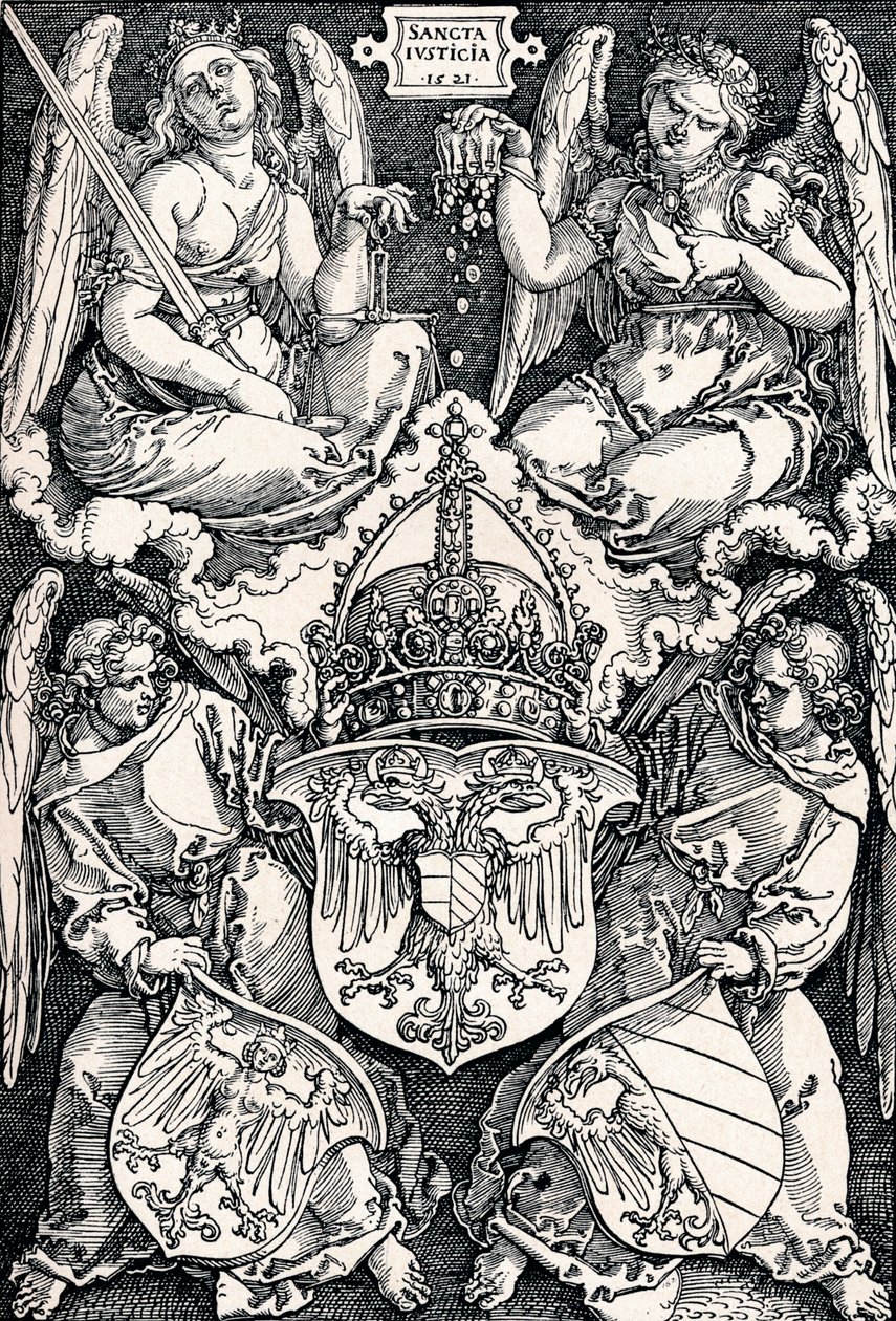 Stemma della città di Norimberga, 1521 1906 da Albrecht Dürer
