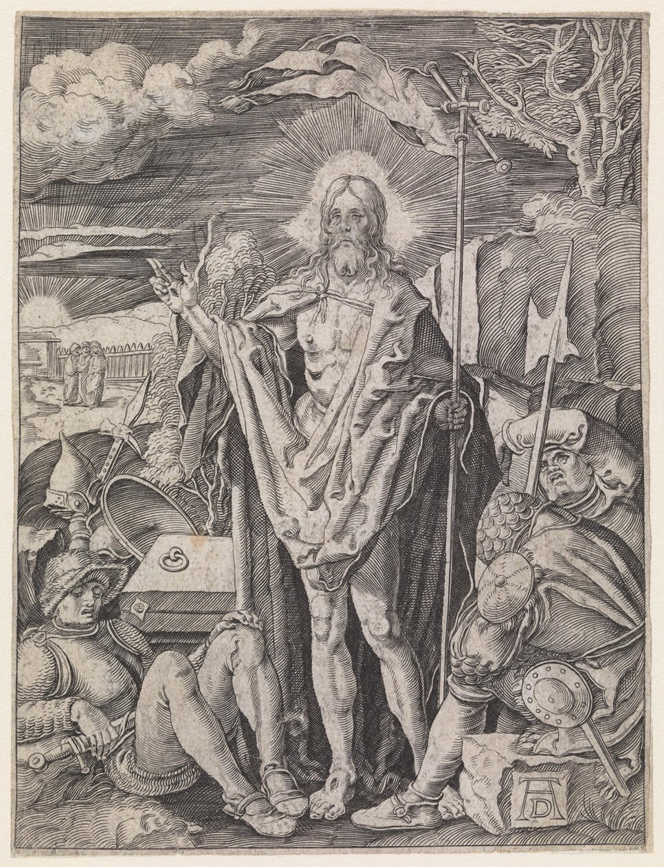 La risurrezione di Cristo da Albrecht Dürer