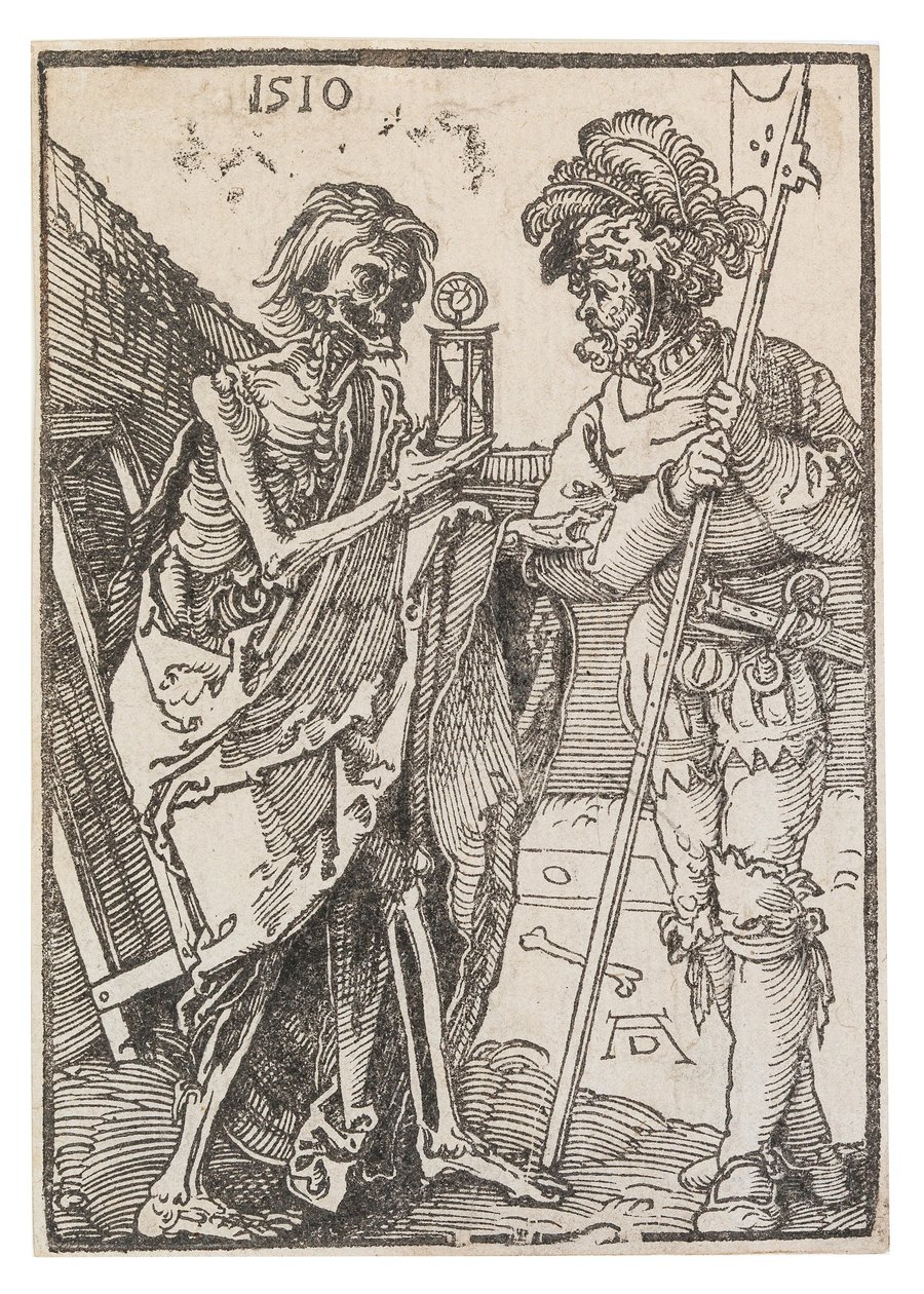 Morte e Lanzichenecco, 1510 da Albrecht Dürer
