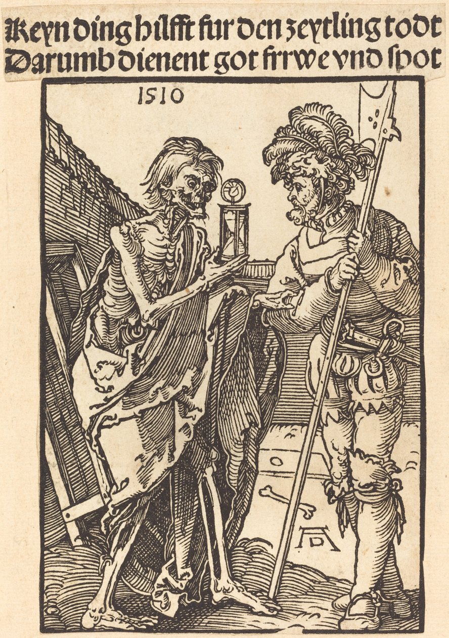 La Morte e il Lanzichenecco da Albrecht Dürer