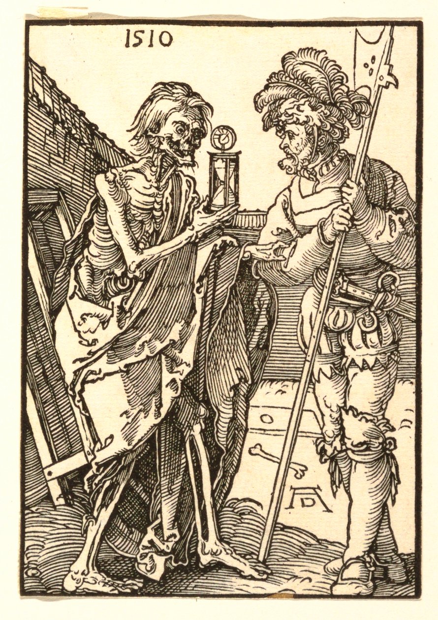 La morte e il lanzichenecco da Albrecht Dürer
