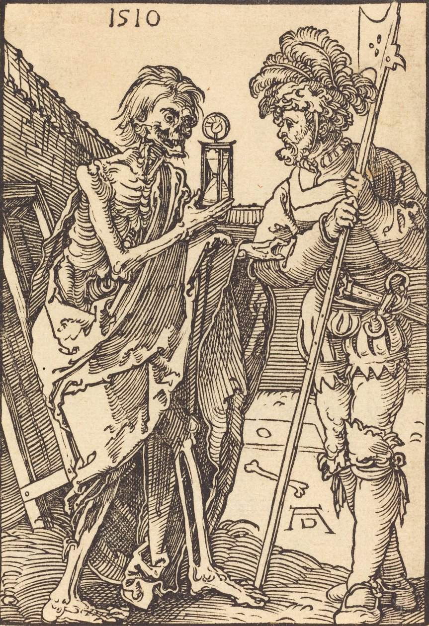 La morte e il lanzichenecco, 1510 da Albrecht Dürer