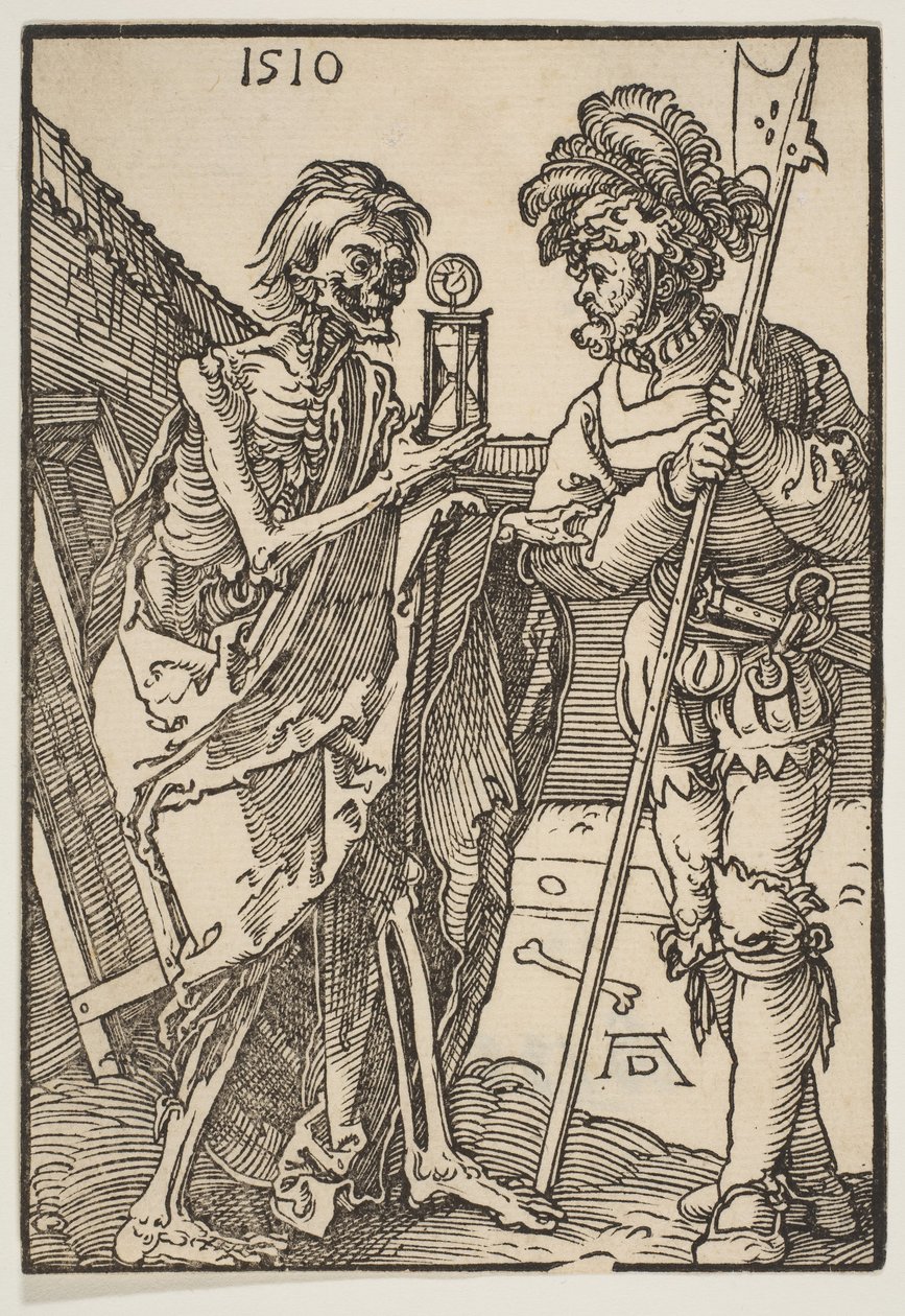 La morte e il lanzichenecco da Albrecht Dürer