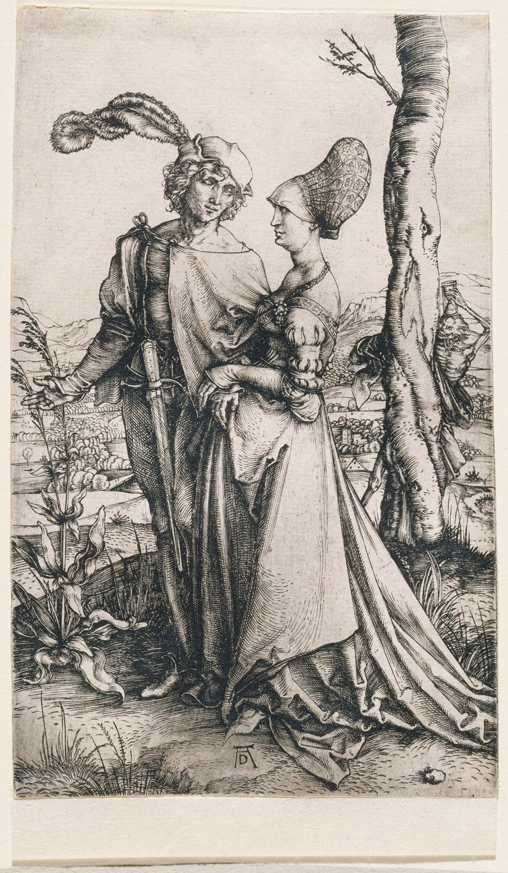 La morte e gli amanti da Albrecht Dürer