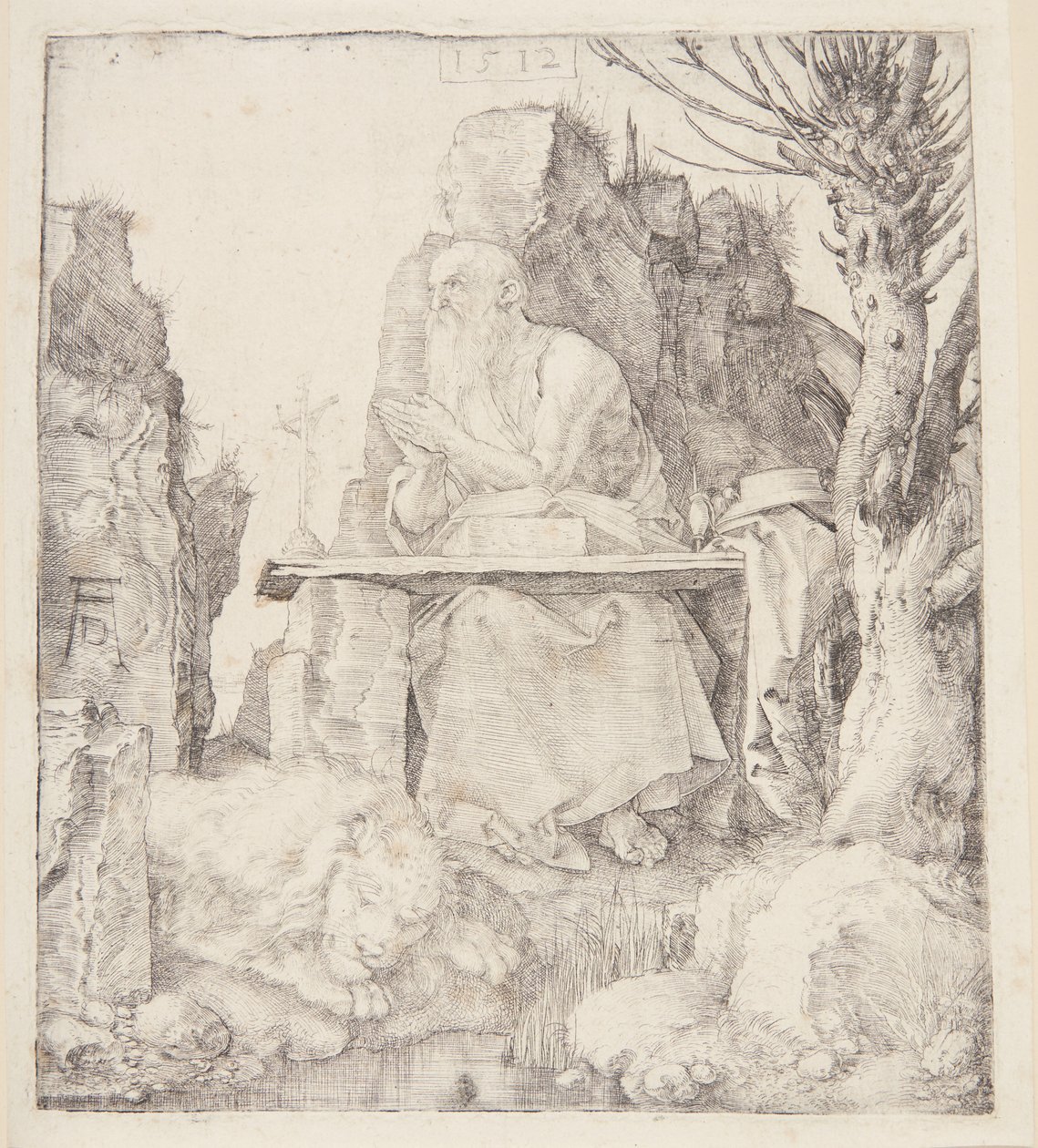 San Girolamo presso un Salice Potato da Albrecht Dürer