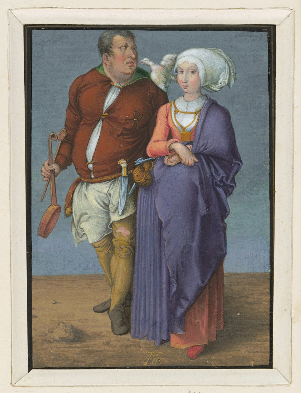 Il cuoco e sua moglie da Albrecht Dürer