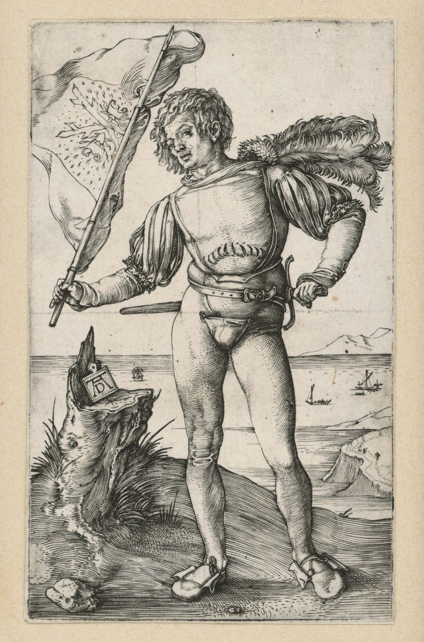 Il portabandiera da Albrecht Dürer