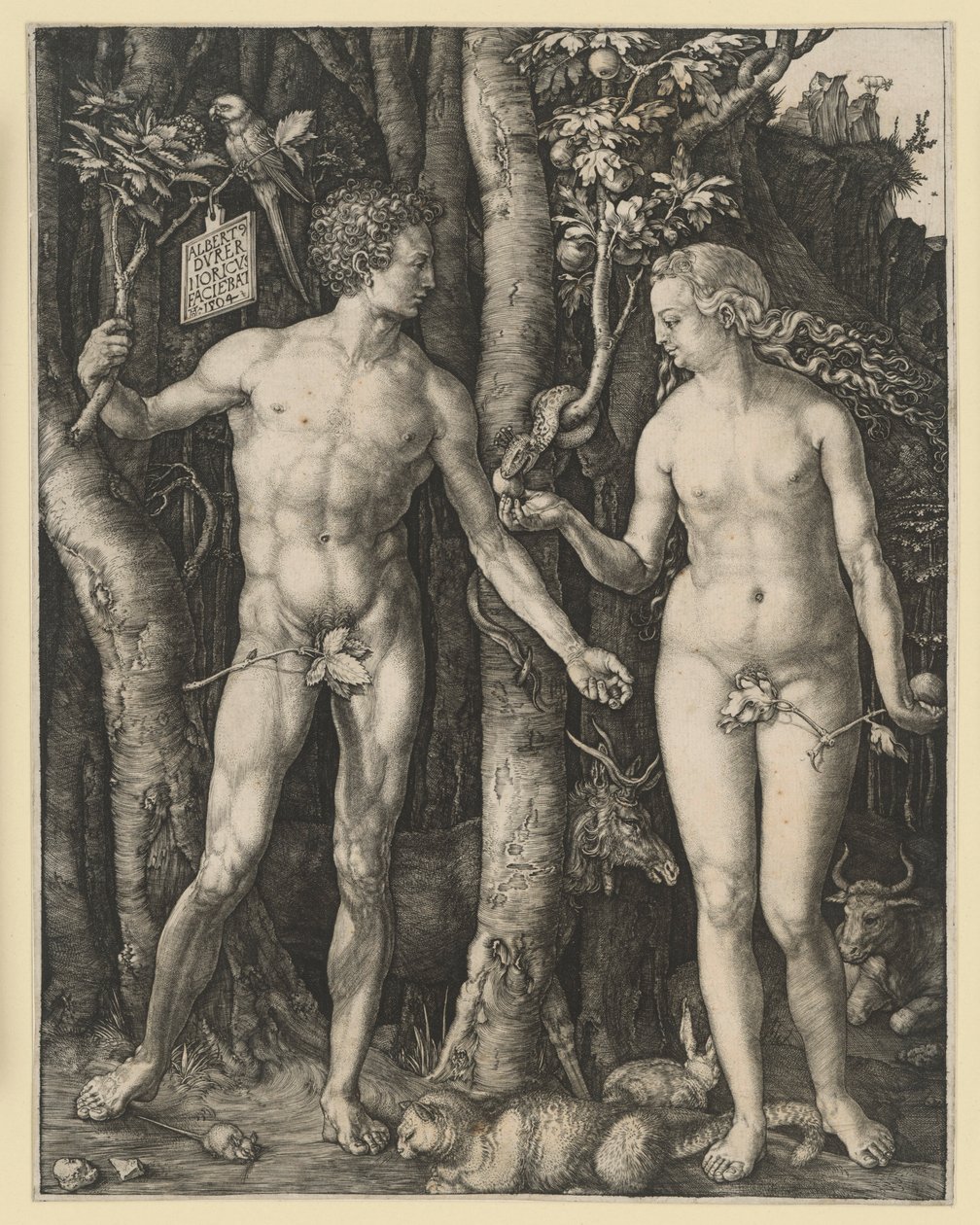 Il peccato originale da Albrecht Dürer