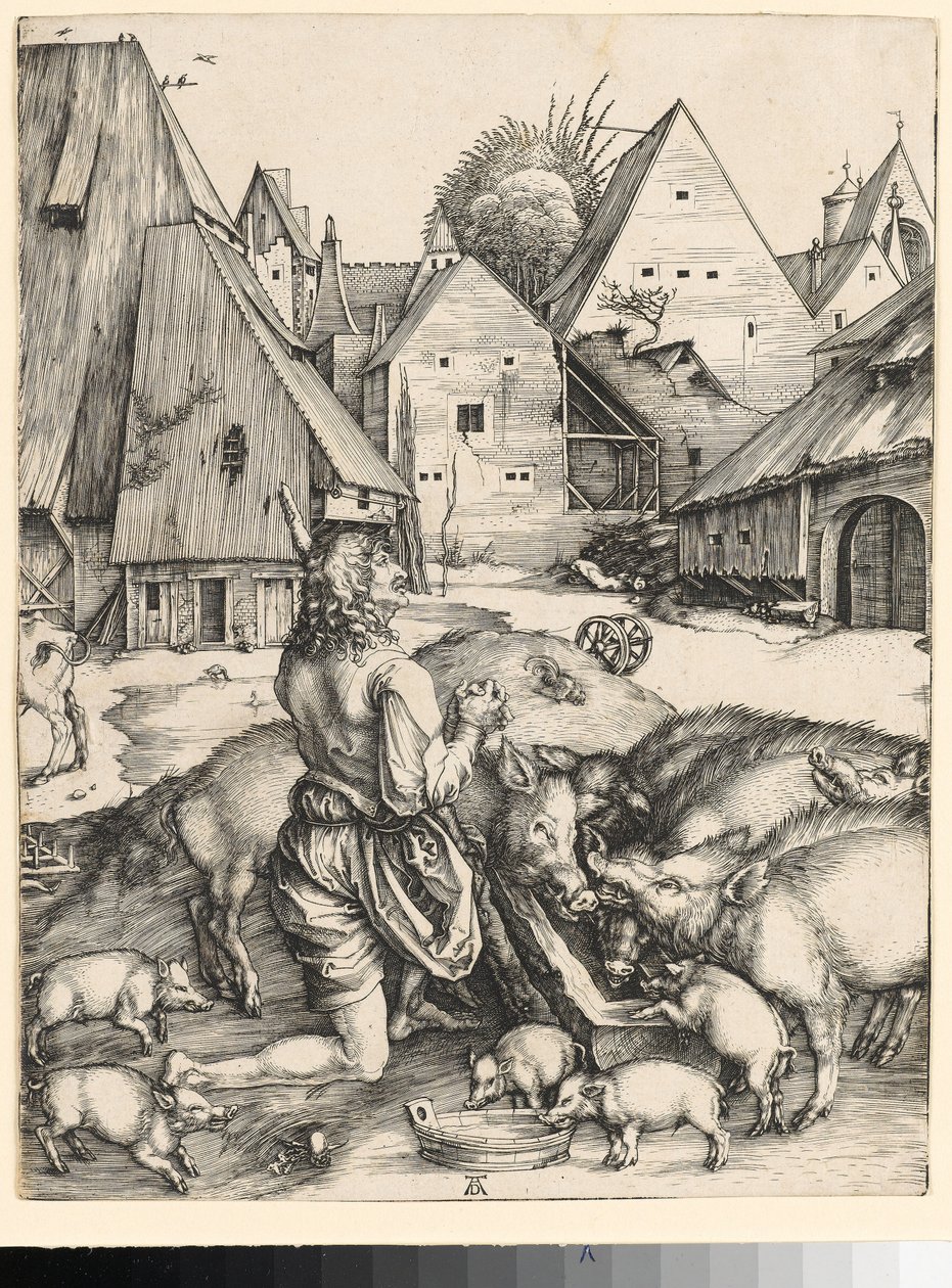 Il figlio prodigo da Albrecht Dürer
