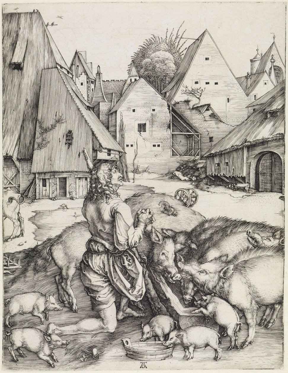 Il figlio prodigo da Albrecht Dürer