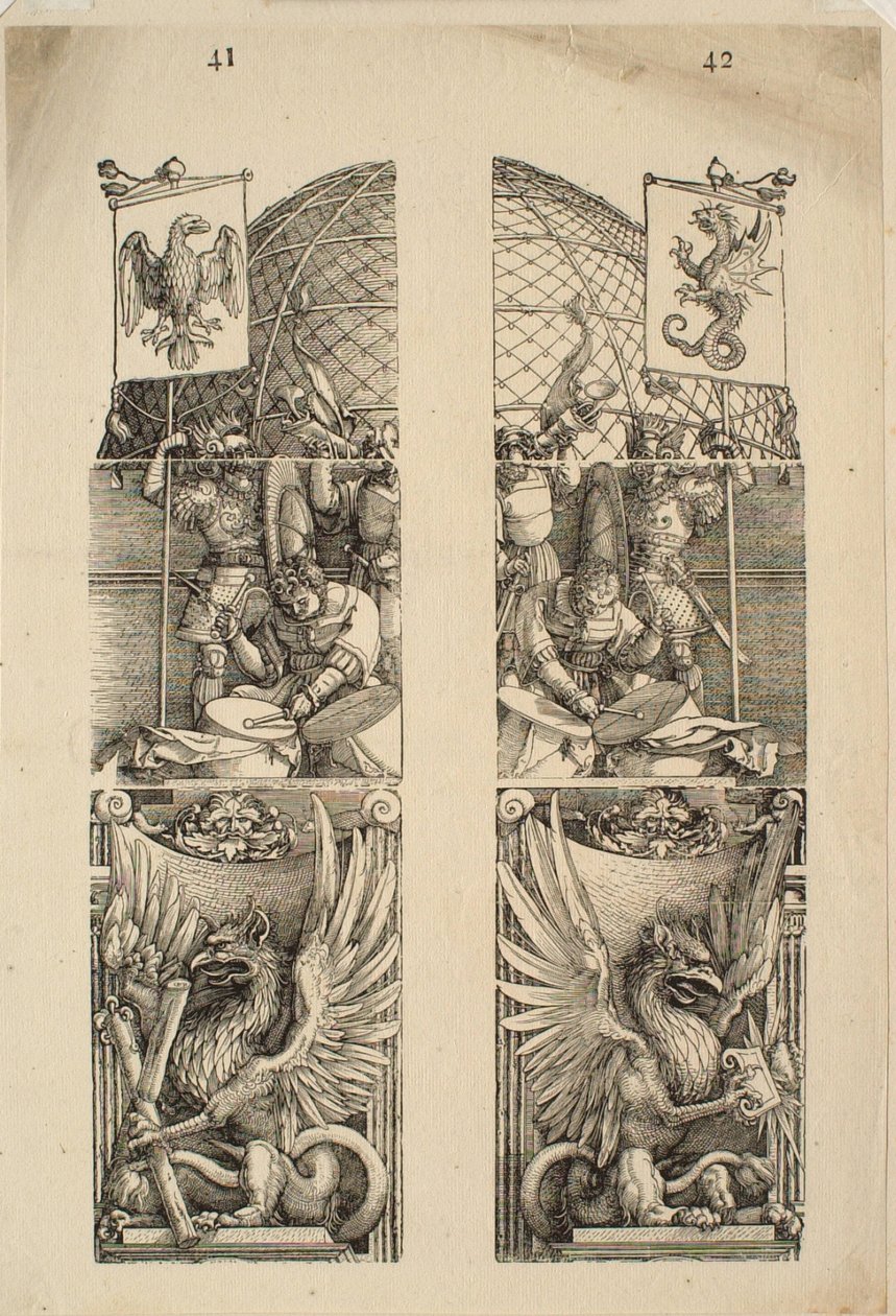 Dettaglio 41 e 42 da Albrecht Dürer