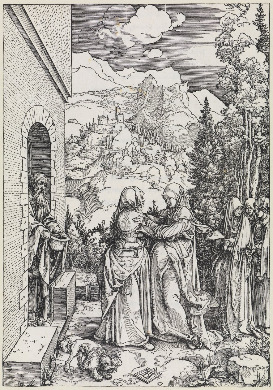 La Visitazione da Albrecht Dürer