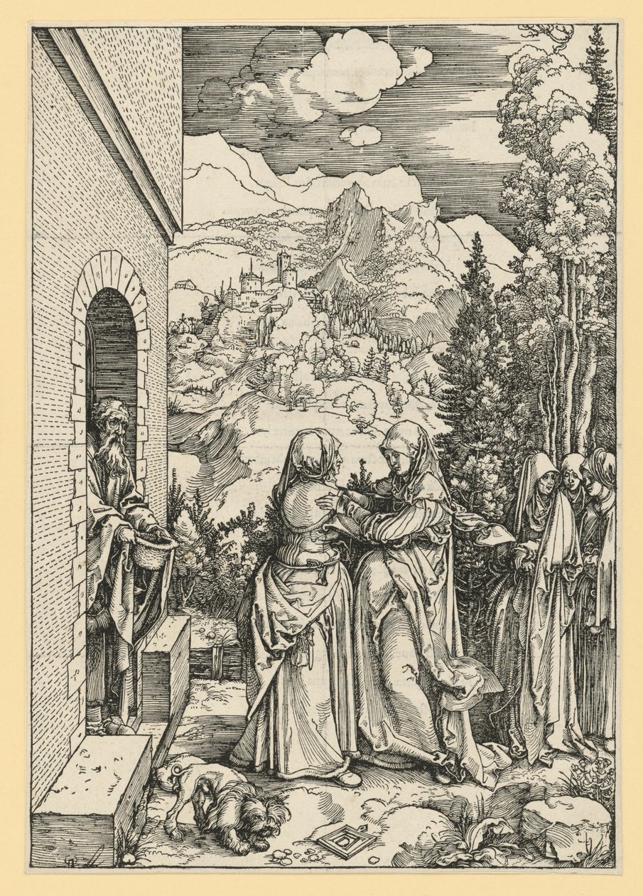 La Visitazione da Albrecht Dürer