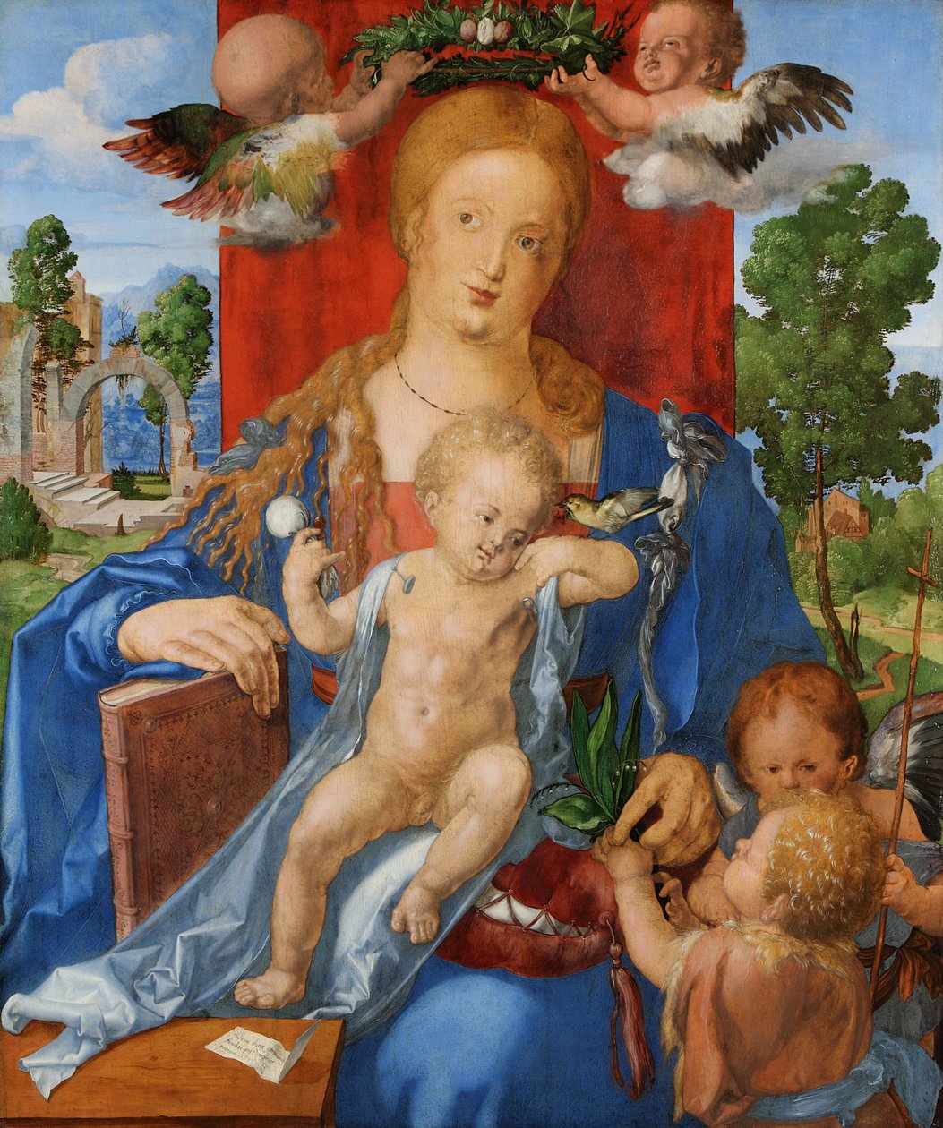 La Madonna con il lucherino da Albrecht Dürer