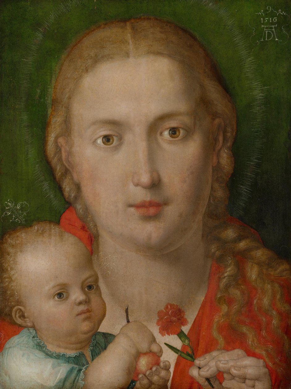 La Madonna con il garofano da Albrecht Dürer